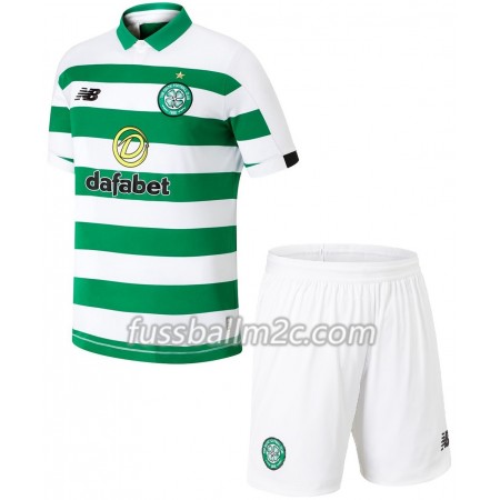 Fußballtrikots Celtic Glasgow Kinder Heim Trikotsatz 2019-2020
